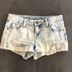 Vanilla Star Jean Shorts